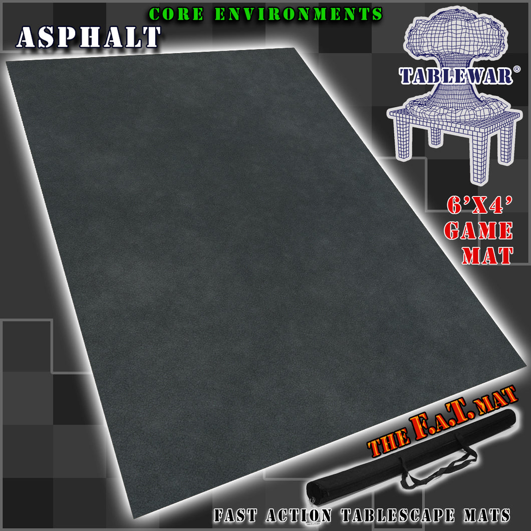 6x4 'Asphalt' F.A.T. Mat Gaming Mat